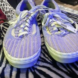 Vans “Anderson Paak” Corduroy Purple Sneakers   Size 12 men
